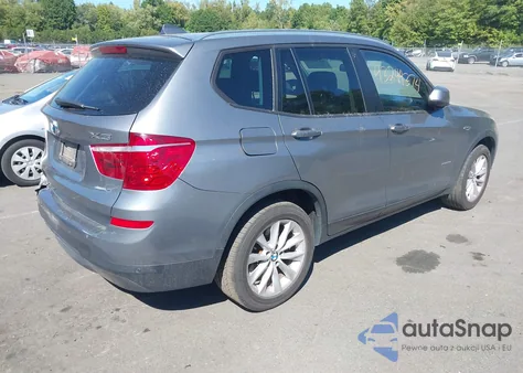 2017 BMW X3 xDrive28I z USA, uszkodzony, nr VIN 5UXWX9C59H0T13298
